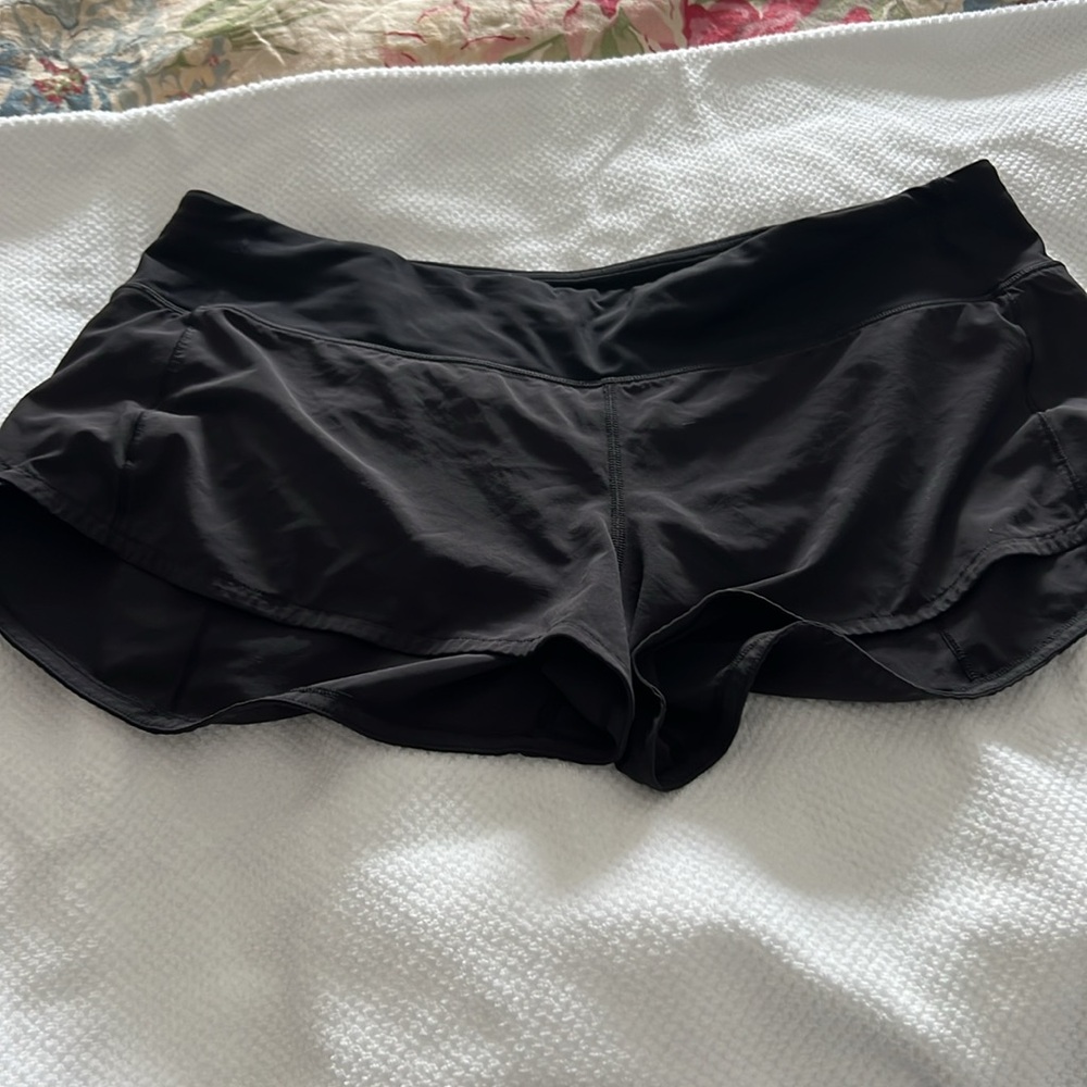 Like new 2 1/2 inch shorts from Lululemon. Size 10. - Picture 2 of 4